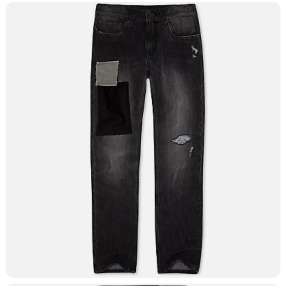 Boy Levi’s 511 slim fit wrap stretch patches jeans